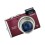 Canon PowerShot SX200 IS 12.1 Megapixel Digital Camera - Red